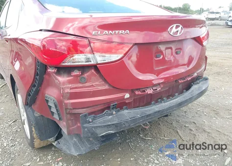 2013 Hyundai Elantra Gls из США, поврежденный, VIN 5NPDH4AE9DH437581